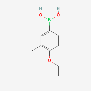 4-Ethoxy-3-methylphenylboronicacid structure, CAS 850568-08-0
