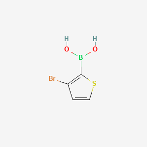 3-Bromothiophene-2-boronicacid structure, CAS 162607-26-3
