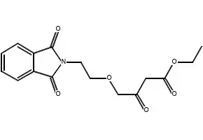 Ethyl-4(2-PhthalimidoEthoxy)Acetoacetate structure, CAS 88150-75-8