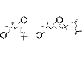 (2S,3S,5S)-2-Amino-3-hydroxy-5-(tert-butyloxycarbonyl)amino-1,6-diphenylhemisuccinicacidsalt(BDHsuccinicacidsalt) structure, CAS 183388-64-9
