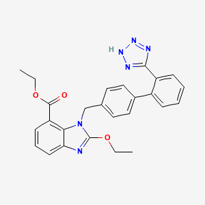 Candesartancilexetilintermediate:methylesterC7 structure, CAS 139481-58-6