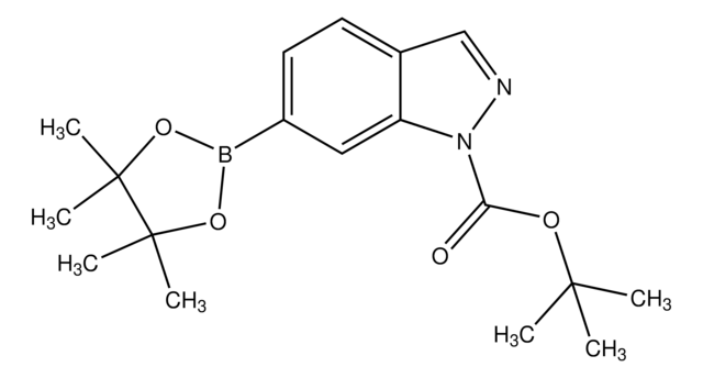 tert-butyl6-(4,4,5,5-tetramethyl-1,3,2-dioxaborolan-2-yl)-1H-indazole-1-carboxylate structure, CAS 890839-29-9