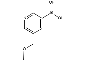 5-(methoxymethyl)pyridin-3-ylboronicacid structure, CAS 200204-95-1