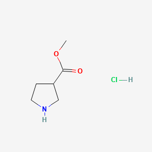 methylpyrrolidine-3-carboxylatehydrochloride structure, CAS 198959-37-4