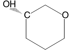 (S)-tetrahydro-2H-pyran-3-ol structure, CAS 72886-97-6