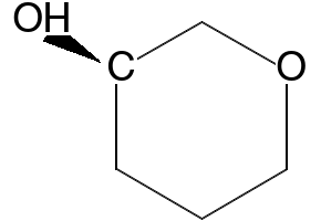 (R)-tetrahydro-2H-pyran-3-ol structure, CAS 100937-76-6