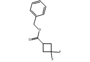 benzyl3,3-difluorocyclobutanecarboxylate structure, CAS 935273-86-2