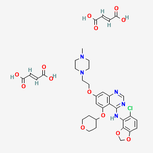 Saracatinib difuMarate structure, CAS 893428-72-3