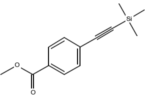 methyl2-((trimethylsilyl)ethynyl)benzoate structure, CAS 107793-07-7