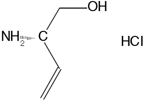(S)-2-aminobut-3-en-1-olhydrochloride structure, CAS 219803-57-3