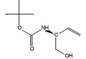 (S)-tert-butyl1-hydroxybut-3-en-2-ylcarbamate structure, CAS 91103-37-6