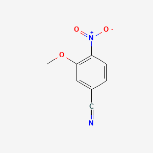 3-Methoxy-4-nitro-benzonitrile structure, CAS 177476-75-4
