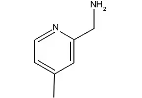 (4-methylpyridin-2-yl)methanamine structure, CAS 129768-95-2