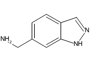 (1H-indazol-6-yl)methanamine structure, CAS 710943-26-3