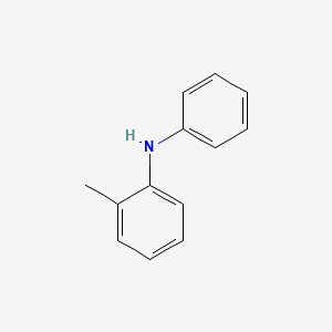 2-methyl-N-phenylaniline structure, CAS 1205-39-6
