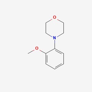 4-(2-methoxyphenyl)morpholine structure, CAS 27247-13-3