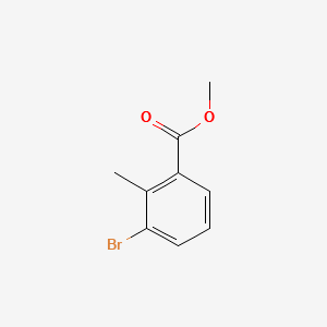 methyl3-bromo-2-methylbenzoate structure, CAS 99548-54-6