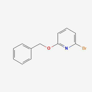 2-(benzyloxy)-6-bromopyridine structure, CAS 117068-71-0