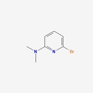 6-bromo-N,N-dimethylpyridin-2-amine structure, CAS 112575-13-0