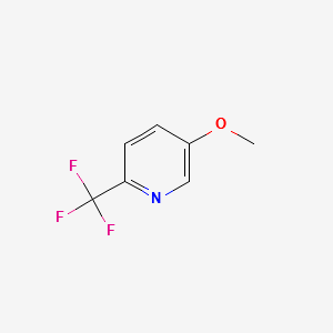 5-Methoxy-2-trifluoromethyl-pyridine structure, CAS 216766-13-1