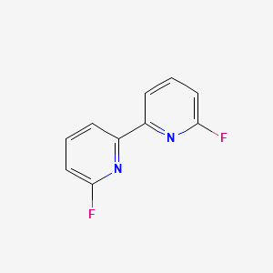 6,6‘-difluoro-2,2‘-bipyridine structure, CAS 616225-38-8