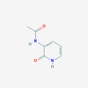 N-(2-Hydroxy-pyridin-3-yl)acetamide structure, CAS 76349-07-0