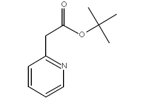 Pyridin-2-yl-aceticacidtert-butylester structure, CAS 150059-62-4