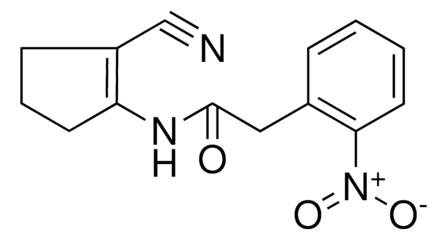 N-(2-Cyano-cyclohex-1-enyl)-acetamide structure, CAS 500896-58-2