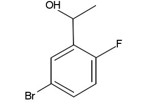 1-(5-bromo-2-fluorophenyl)ethanol structure, CAS 552331-15-4