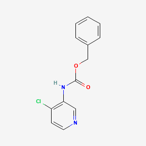 benzyl4-chloropyridin-3-ylcarbamate structure, CAS 1033418-69-7