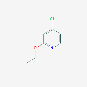 4-chloro-2-ethoxypyridine structure, CAS 856851-45-1