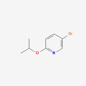 5-bromo-2-isopropoxypyridine structure, CAS 870521-31-6