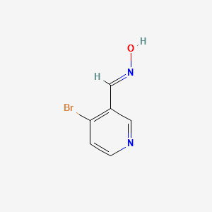 (E)-4-bromonicotinaldehydeoxime structure, CAS 154237-69-1