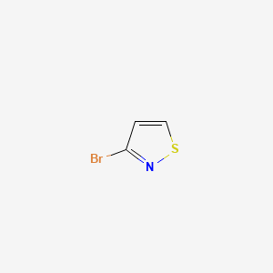 3-bromoisothiazole structure, CAS 55512-82-8