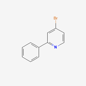 4-Bromo-2-phenylypridine structure, CAS 98420-98-5