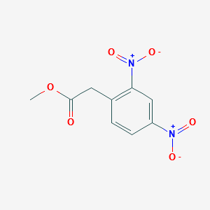 Methyl2,4-dinitrophenylacetate structure, CAS 58605-12-2