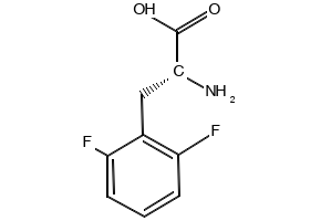 D-2,6-Difluorophenylalanine, structure, CAS 266360-62-7
