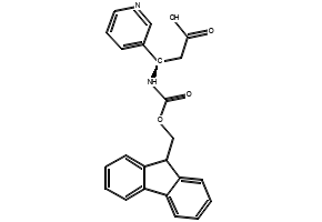 (R)-3-Amino-3-(3-pyridyl)propionicacid structure, CAS 155050-17-2