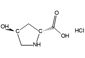 trans-4-Hydroxy-D-prolinehydrochloride structure, CAS 142347-81-7