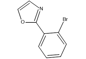 2-(2-Bromophenyl)oxazole structure, CAS 92346-48-0