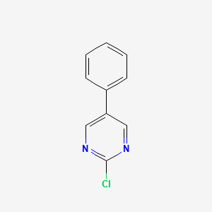 2-Chloro-5-phenyl-pyrimidine structure, CAS 22536-62-5