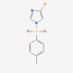4-Bromo-1-(toluene-4-sulfonyl)-1H-imidazole structure, CAS 615534-48-0