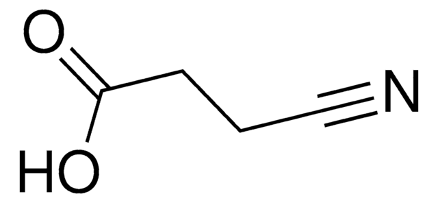 3-Cyanopropanoicacid structure, CAS 16051-87-9