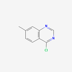 Quinazoline,4-chloro-7-methyl- structure, CAS 90272-83-6