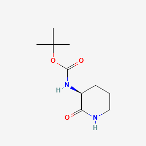 (S)-tert-Butyl2-oxopiperidin-3-ylcarbamate structure, CAS 92235-39-7