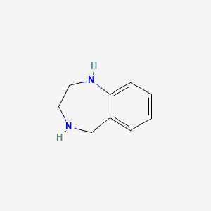 2,3,4,5-Tetrahydro-1H-benzo[e][1,4]diazepine structure, CAS 5946-39-4