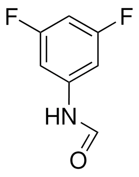 N-(3,5-Difluoro-phenyl)-formamide structure, CAS 198077-69-9