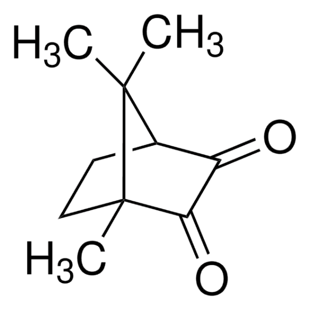 Levogyrationcamphorquinone structure, CAS 10334-26-6