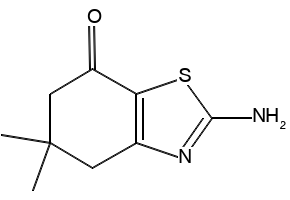 2-Amino-5,6-dihydro-4H-benzothiazol-7-onehydrobromide structure, CAS 805250-54-8