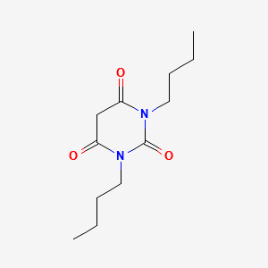 1,3-Dibutylpyrimidine-2,4,6-trione structure, CAS 5770-40-1